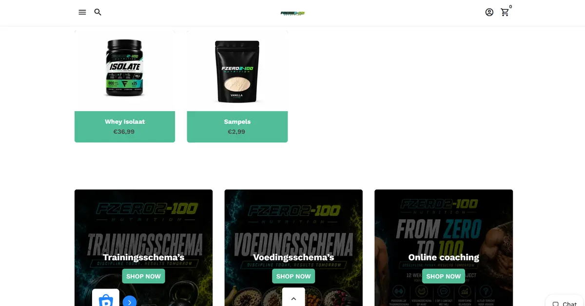 Oude website van FZERO2-100